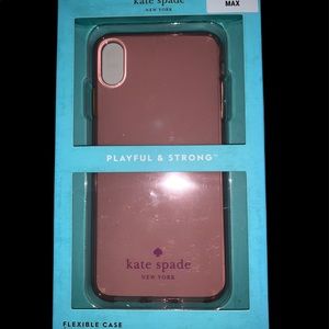 NWOT Kate Spade IPhone XS Max Flexible Case